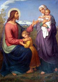 'Jesus als Kinderfreund', 1845' - Marie Ellenrieder