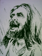 'The Laughing Christ' (Jesus - lachend)