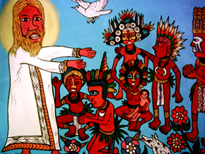 'Bigpela Long Ol Pipol' - John Siune, Port Moresby, Papua New Guinea (Jesus besucht ein Dorf - Papua-Neuguinea)