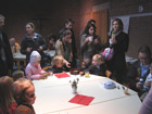 Kinder im anschließenden Kirchencafé