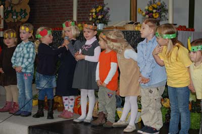 Familiengottesdienst zum Erntedankfest am 03. Oktober 2010 in der Bergkirche