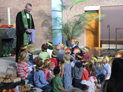Familiengottesdienst zum Erntedankfest am 02. Oktober 2010 in der Bergkirche