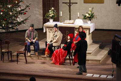 Jugendgottesdienst mit Krippenspiel, 4. Advent, 20. Dezember 2009