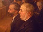 Bildausschnitt aus dem Gemälde von J.W. Rumpler anläßlich der Einweihung in der neuen Dreikönigskirche am 08.05.1881