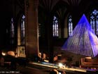 Lichtkunstwerk Transformation in der Dreikönigskirche
