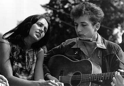 'Joan Baez and Bob Dylan, Civil Rights March on Washington, D.C.', 1963, Rowland Scherman, National Archives and Records Administration