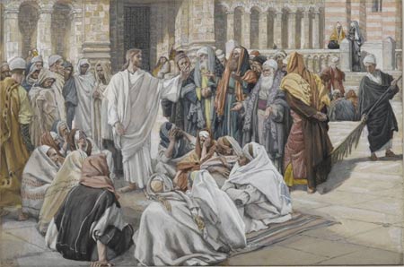 'The Pharisees Question Jesus', between 1886 and 1894, James Joseph Jacques Tissot