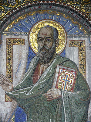 'Mosaic of St. Paul in Veria, Greece', 2006, AJ Alfieri-Crispin
