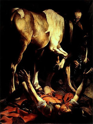 'La conversione di San Paolo', Caravaggio
