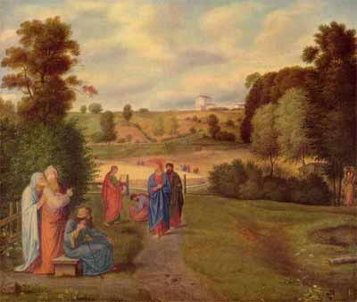 'Jesus mit seinen Jüngern', circa 1840, Ferdinand von Olivier
