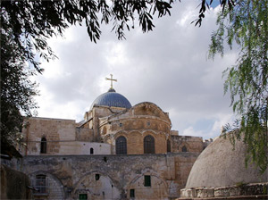 Jerusalem, Auf dem Dach der Grabeskirche, Berthold Werner, 2008