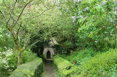 'By the site of Dunkeswell Abbey', the path leads to the church of the Holy Trinity, 2006, Martin Bodman