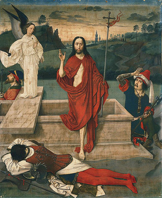 'Resurrection', um 1455, Dirk Bouts (Norton Simon Museum of Art)