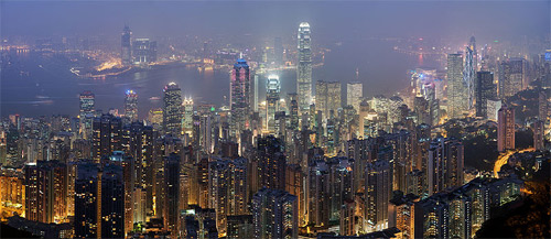 'Skyline von Hong Kong', Diliff
, 2007