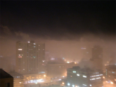 'Ice fog blankets', Saperaud, 2005