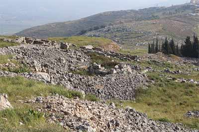 'Mount Gerizim archaeological remains', 2013, Deror_avi