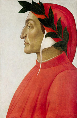 'Dante Alighieri's portrait', Sandro Botticelli', 1495