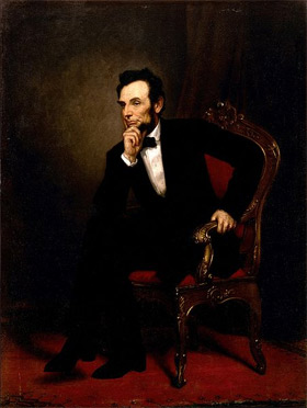 'Abraham Lincoln', 1869, George P. A. Healy