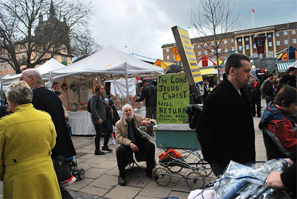 'Market Place, Norwich', 2010, Adam Smith