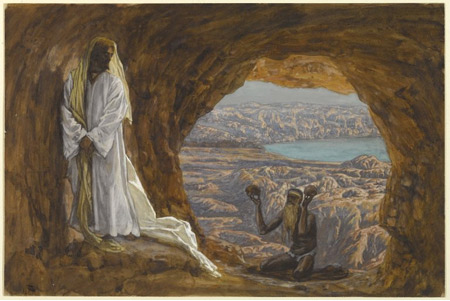 'Jesus Tempted in the Wilderness', between 1886 and 1894, James Joseph Jacques Tissot