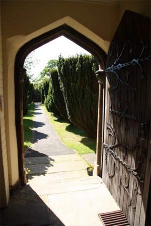 'Church door, near to Kettlethorpe, Lincolnshire, Great Britain', 2009, Richard Croft