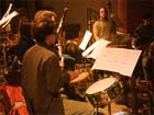 Jugend-Musik-Ensemble auf der Nordempore der Dreikönigskirche